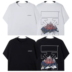 Off-White City Building Arrow Graphic Short Sleeve T-Shirt