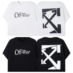 Off-White Classic Arrow Cross Logo Short Sleeve T-Shirt